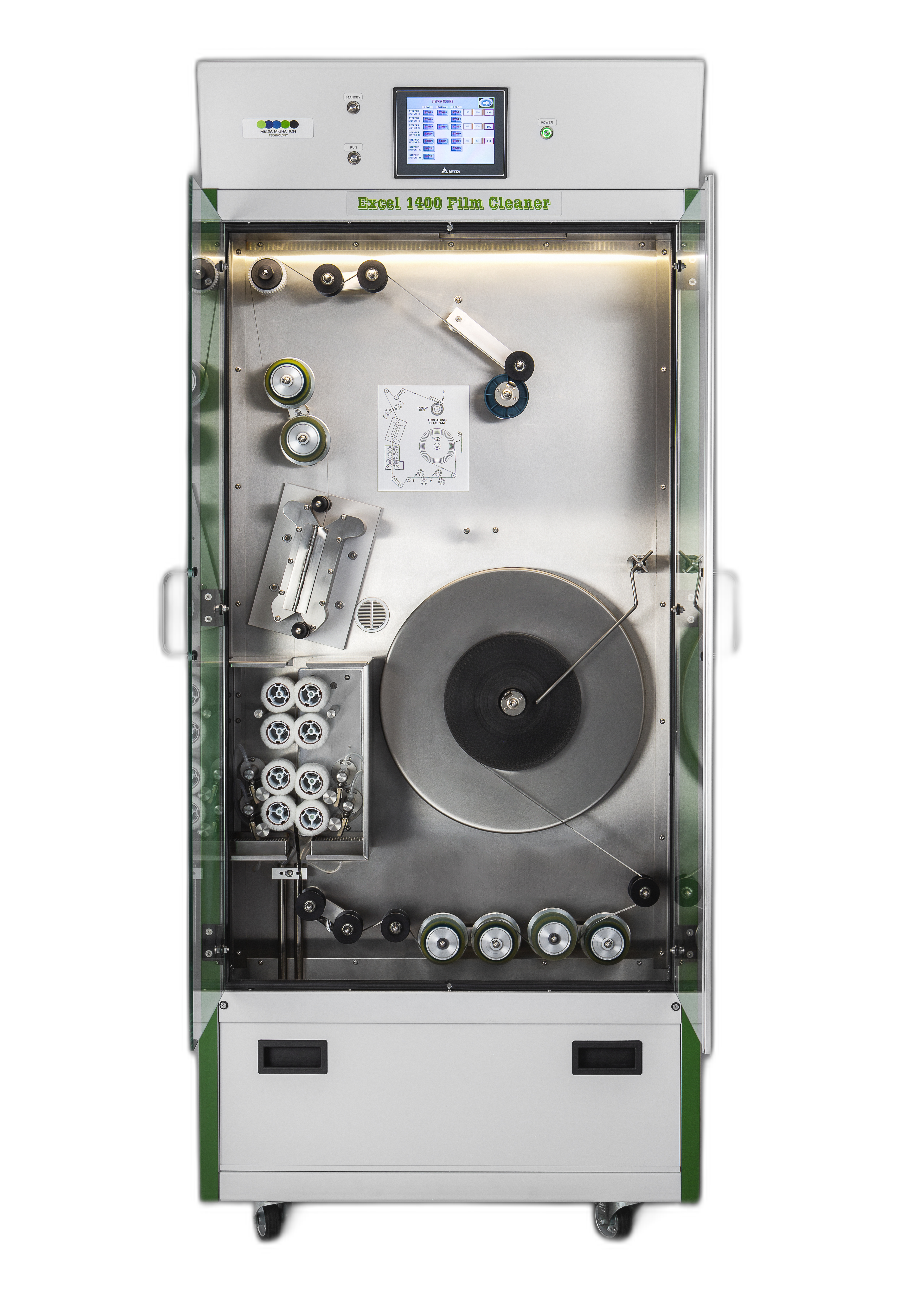 Excel 1400 compact economy film cleaner